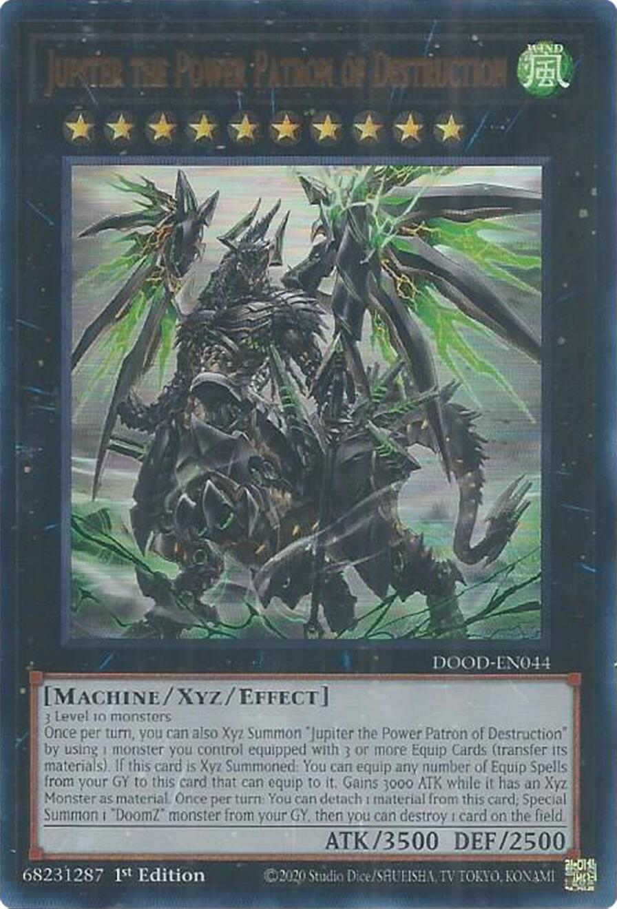 Jupiter the Power Patron of Destruction [DOOD-EN044] Ultra Rare | Good Games Morley