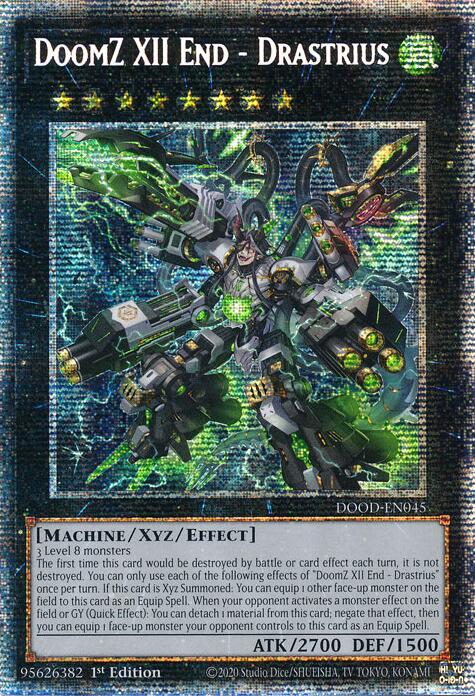 DoomZ XII End - Drastrius (Starlight Rare) [DOOD-EN045] Starlight Rare | Good Games Morley