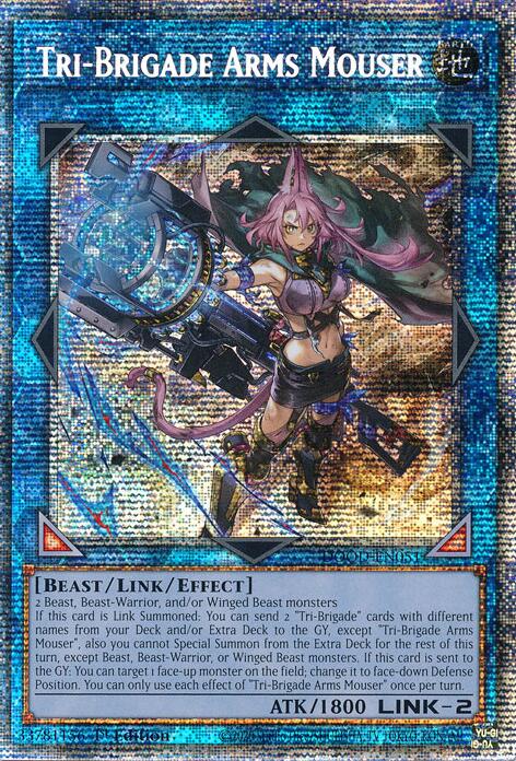 Tri-Brigade Arms Mouser (Starlight Rare) [DOOD-EN051] Starlight Rare | Good Games Morley