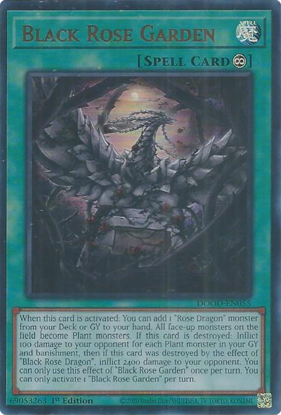 Black Rose Garden [DOOD-EN055] Ultra Rare | Good Games Morley