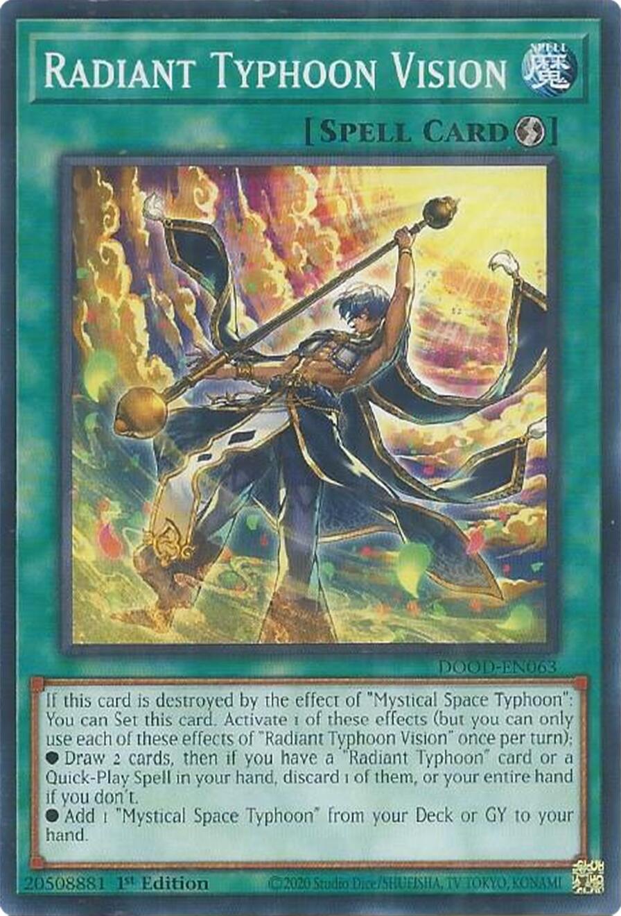 Radiant Typhoon Vision [DOOD-EN063] Common | Good Games Morley