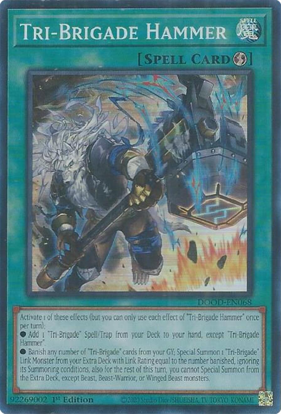 Tri-Brigade Hammer [DOOD-EN068] Super Rare | Good Games Morley