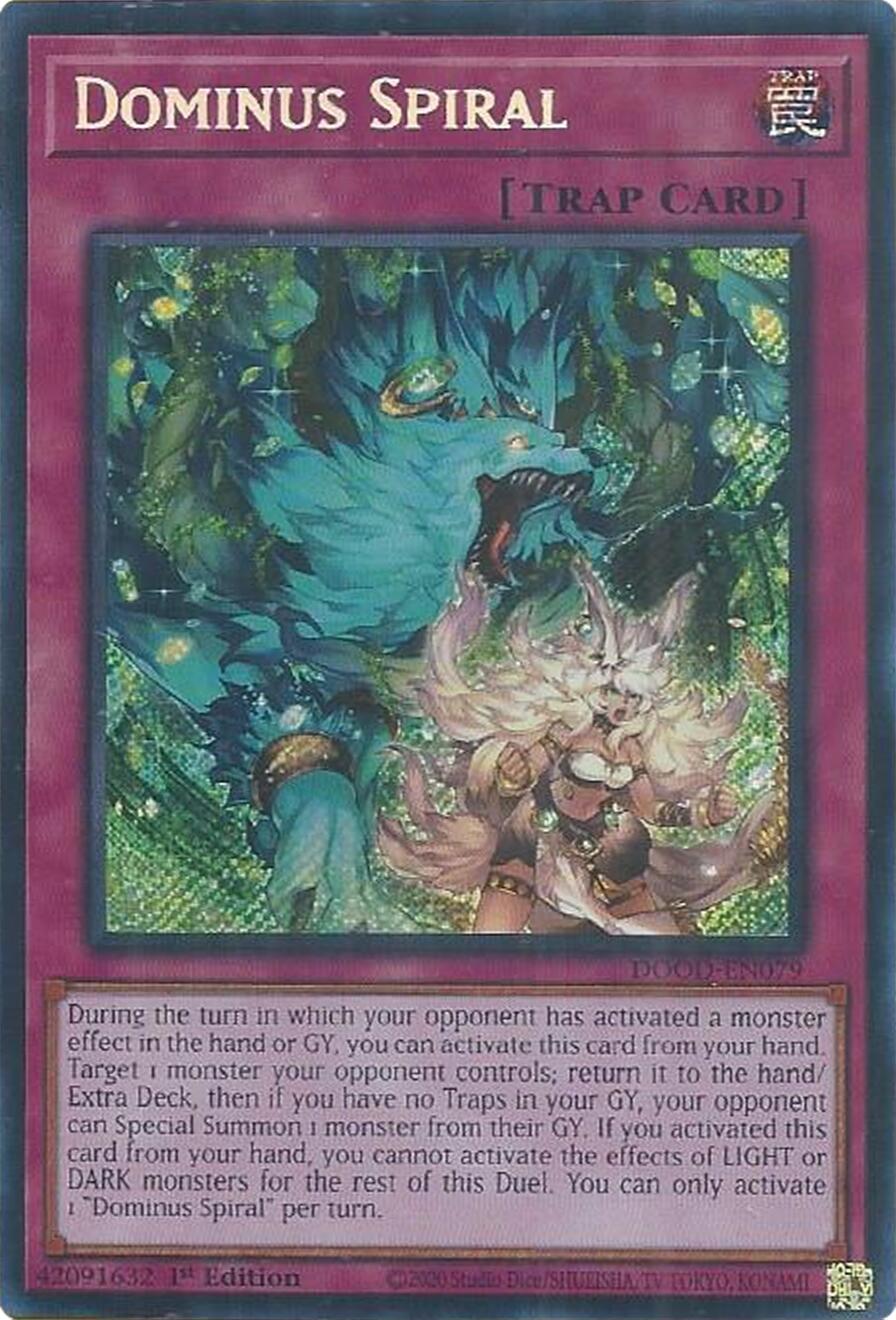 Dominus Spiral [DOOD-EN079] Secret Rare | Good Games Morley