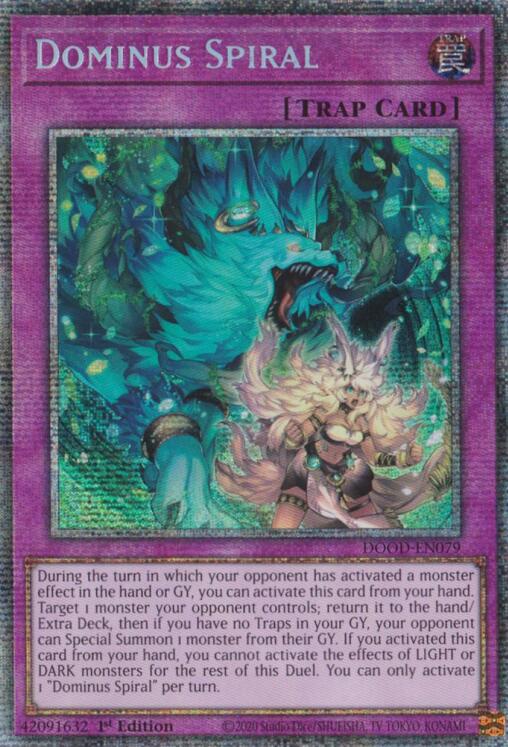 Dominus Spiral (Starlight Rare) [DOOD-EN079] Starlight Rare | Good Games Morley