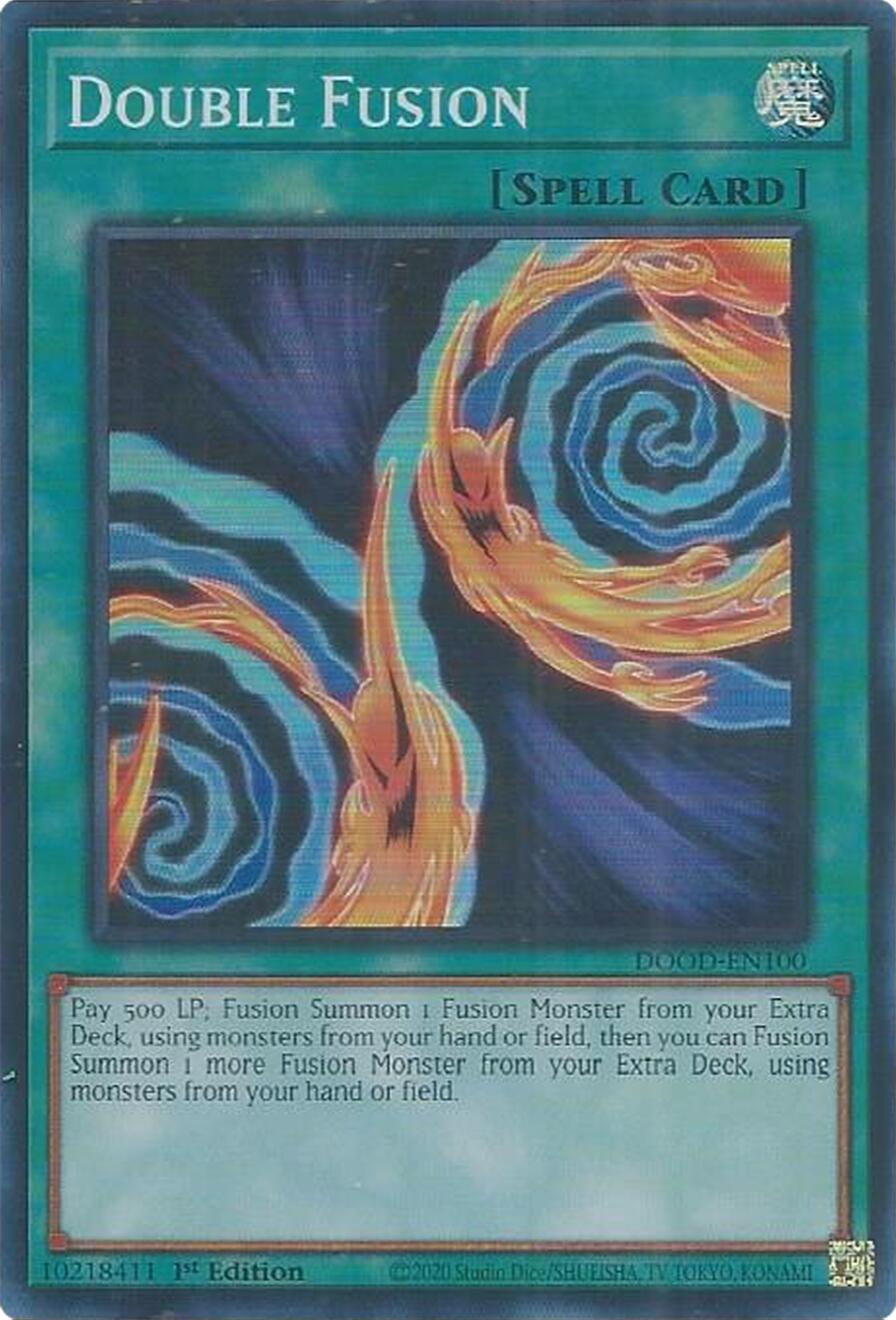 Double Fusion [DOOD-EN100] Super Rare | Good Games Morley