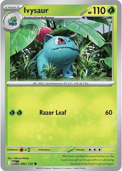 Ivysaur (002/132) [Mega Evolution: Base Set] | Good Games Morley