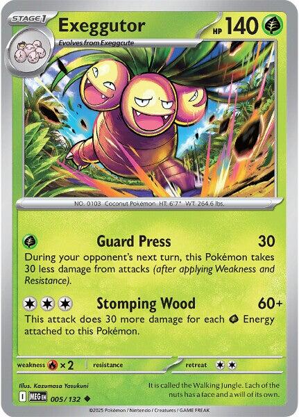 Exeggutor (005/132) [Mega Evolution: Base Set] | Good Games Morley