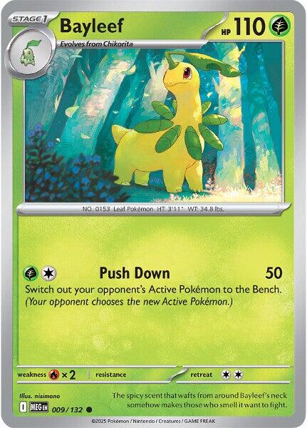 Bayleef (009/132) [Mega Evolution: Base Set] | Good Games Morley
