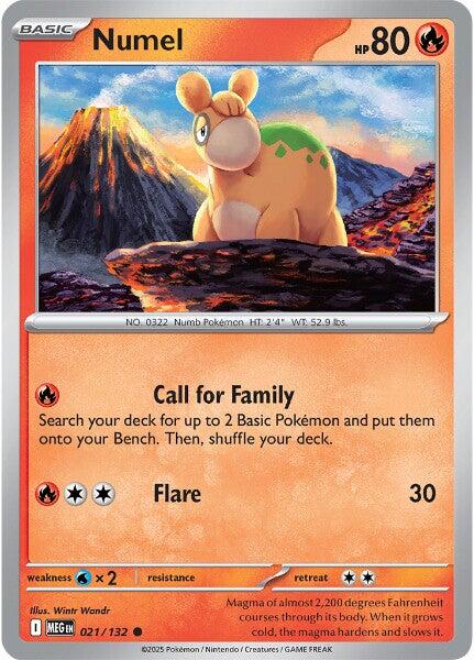 Numel (021/132) [Mega Evolution: Base Set] | Good Games Morley
