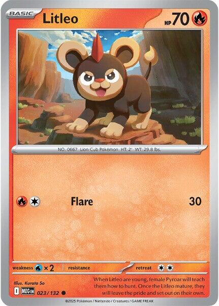Litleo (023/132) [Mega Evolution: Base Set] | Good Games Morley