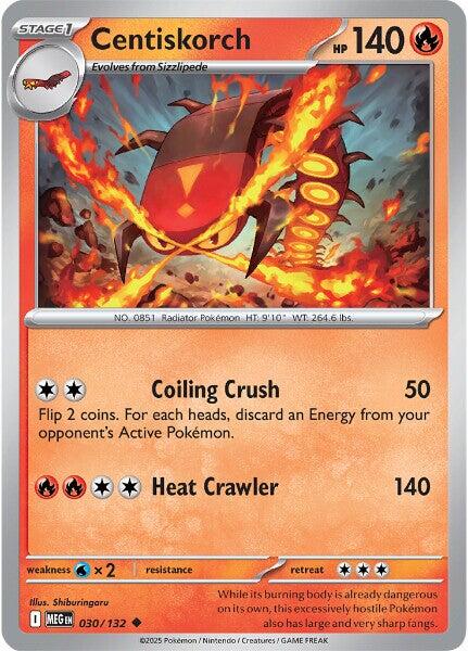 Centiskorch (030/132) [Mega Evolutions: Base Set] | Good Games Morley