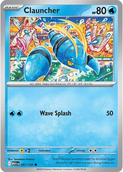 Clauncher (037/132) [Mega Evolution: Base Set] | Good Games Morley