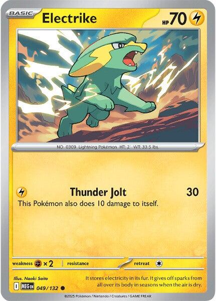 Electrike (049/132) [Mega Evolutions: Base Set] | Good Games Morley