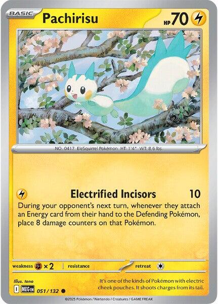 Pachirisu (051/132) [Mega Evolution: Base Set] | Good Games Morley