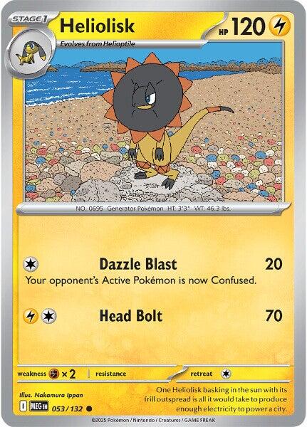 Heliolisk (053/132) [Mega Evolution: Base Set] | Good Games Morley