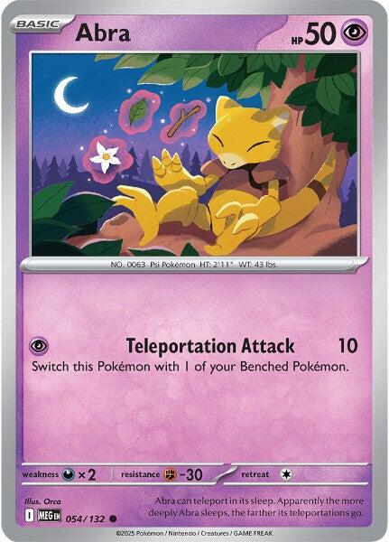 Abra (054/132) [Mega Evolution: Base Set] | Good Games Morley