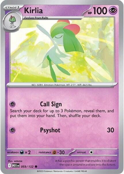 Kirlia (059/132) [Mega Evolution: Base Set] | Good Games Morley