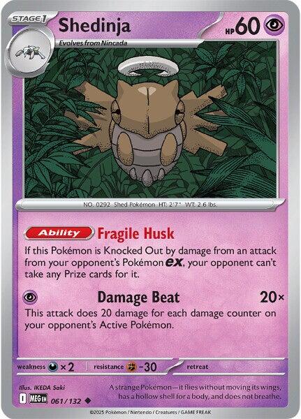 Shedinja (061/132) [Mega Evolution: Base Set] | Good Games Morley