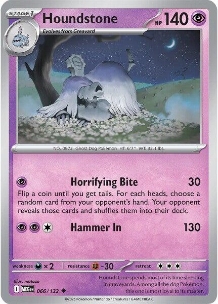 Houndstone (066/132) [Mega Evolution: Base Set] | Good Games Morley