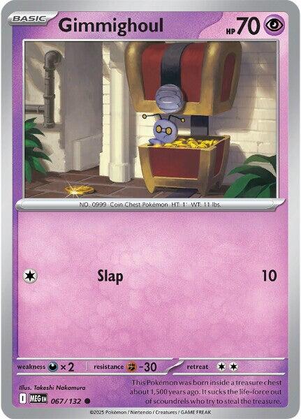 Gimmighoul (067/132) [Mega Evolutions: Base Set] | Good Games Morley