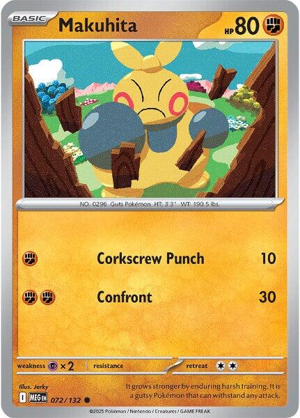 Makuhita (072/132) [Mega Evolutions: Base Set] | Good Games Morley