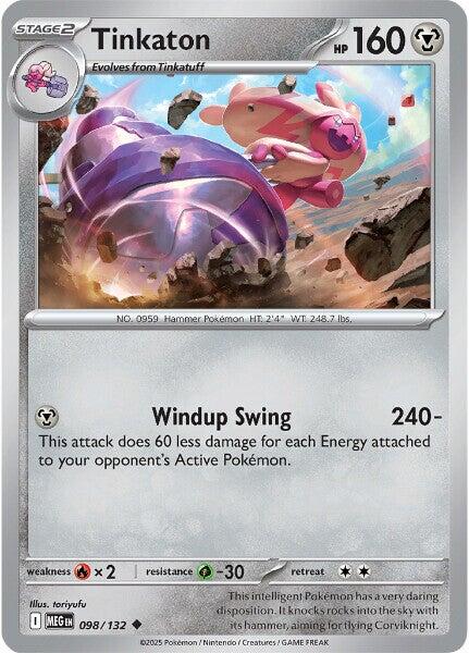 Tinkaton (098/132) [Mega Evolutions: Base Set] | Good Games Morley