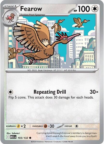 Fearow (103/132) [Mega Evolutions: Base Set] | Good Games Morley