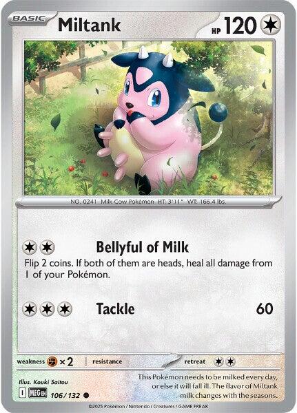 Miltank (106/132) [Mega Evolution: Base Set] | Good Games Morley