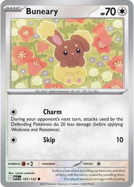 Buneary (107/132) [Mega Evolution: Base Set] | Good Games Morley