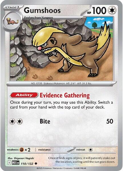 Gumshoos (110/132) [Mega Evolution: Base Set] | Good Games Morley