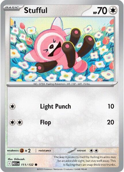 Stufful (111/132) [Mega Evolution: Base Set] | Good Games Morley