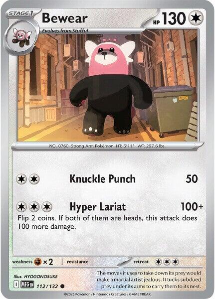Bewear (112/132) [Mega Evolution: Base Set] | Good Games Morley