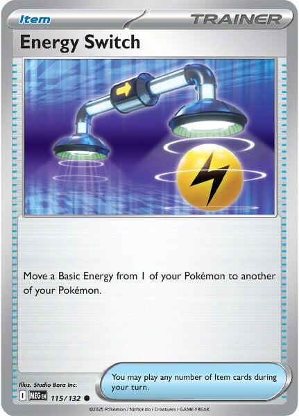 Energy Switch (115/132) [Mega Evolution: Base Set] | Good Games Morley