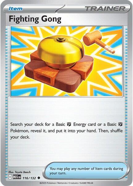 Fighting Gong (116/132) [Mega Evolution: Base Set] | Good Games Morley