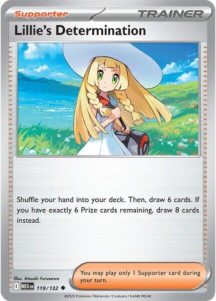 Lillie's Determination (119/132) [Mega Evolutions: Base Set] | Good Games Morley