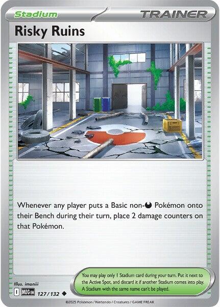 Risky Ruins (127/132) [Mega Evolution: Base Set] | Good Games Morley