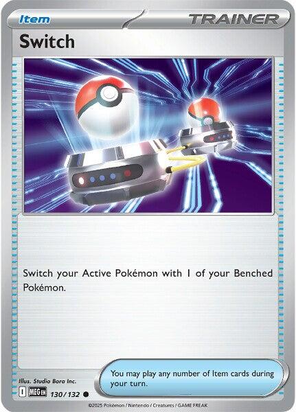 Switch (130/132) [Mega Evolutions: Base Set] | Good Games Morley