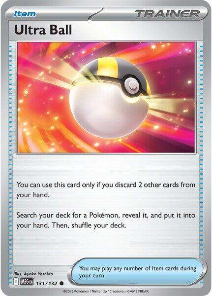 Ultra Ball (131/132) [Mega Evolution: Base Set] | Good Games Morley