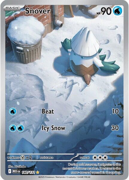 Snover (140/132) [Mega Evolution: Base Set] | Good Games Morley