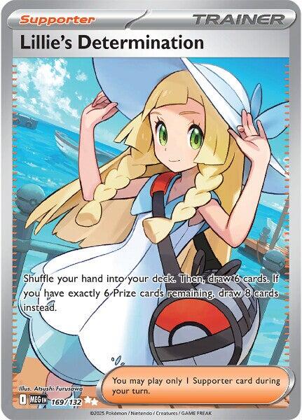 Lillie's Determination (169/132) [Mega Evolution: Base Set] | Good Games Morley