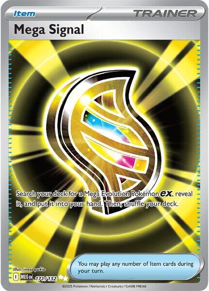 Mega Signal (171/132) [Mega Evolutions: Base Set] | Good Games Morley