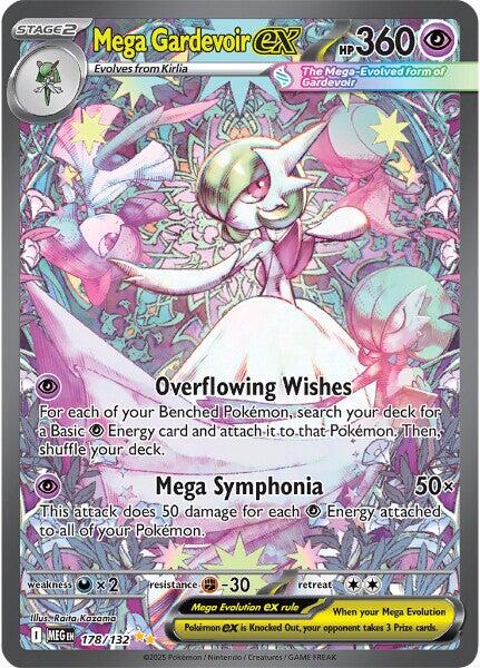 Mega Gardevoir ex (178/132) [Mega Evolution: Base Set] | Good Games Morley