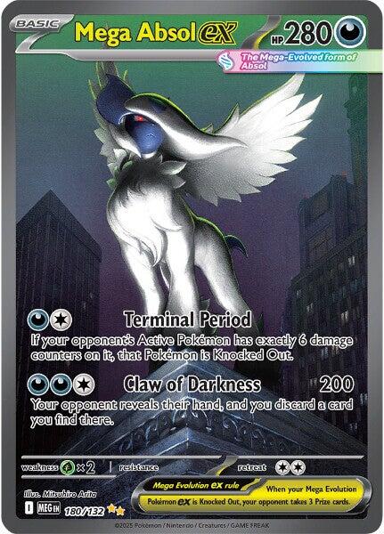 Mega Absol ex (180/132) [Mega Evolutions: Base Set] | Good Games Morley