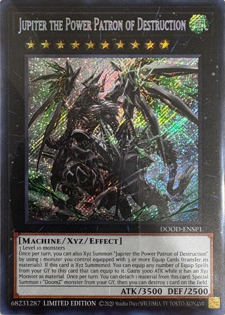 Jupiter the Power Patron of Destruction (SR) [DOOD-ENSP1] Ultra Rare | Good Games Morley