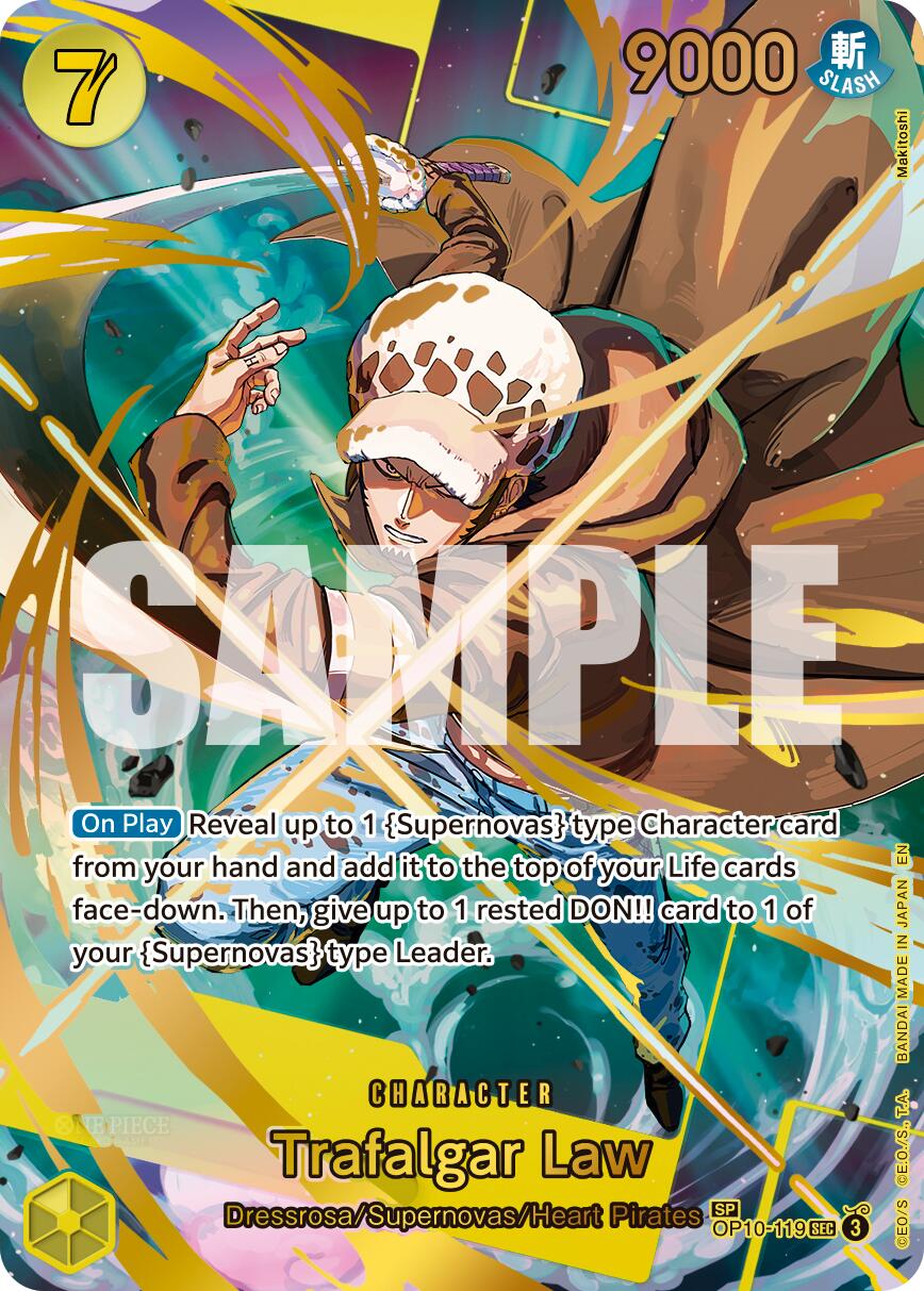 Trafalgar Law (OP10-119) (SP) [Premium Booster -The Best- Vol. 2] | Good Games Morley