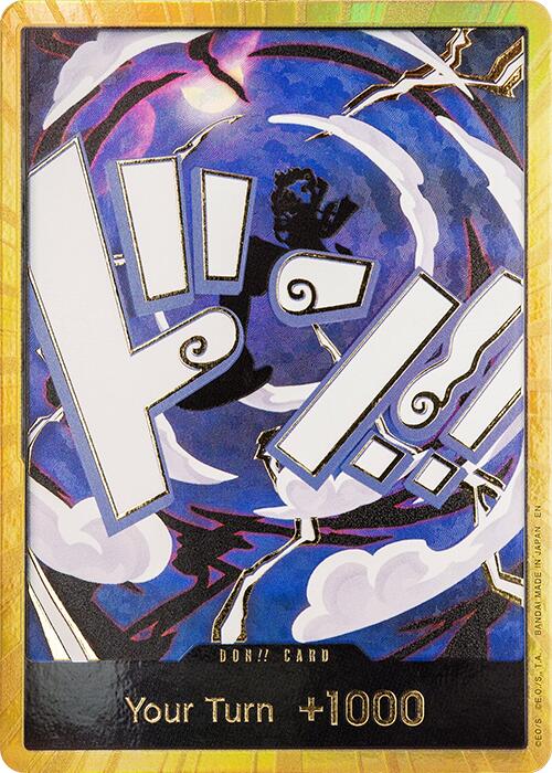 DON!! Card (GEAR5 Luffy) (Gold) [Premium Booster -The Best- Vol. 2] | Good Games Morley