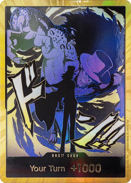 DON!! Card (Rob Lucci) (Gold) [Premium Booster -The Best- Vol. 2] | Good Games Morley