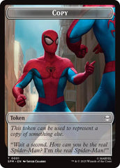 Copy // Human Citizen Double-Sided Token [Marvel's Spider-Man Tokens] | Good Games Morley