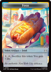 Food // Robot Double-Sided Token [Marvel's Spider-Man Tokens] | Good Games Morley