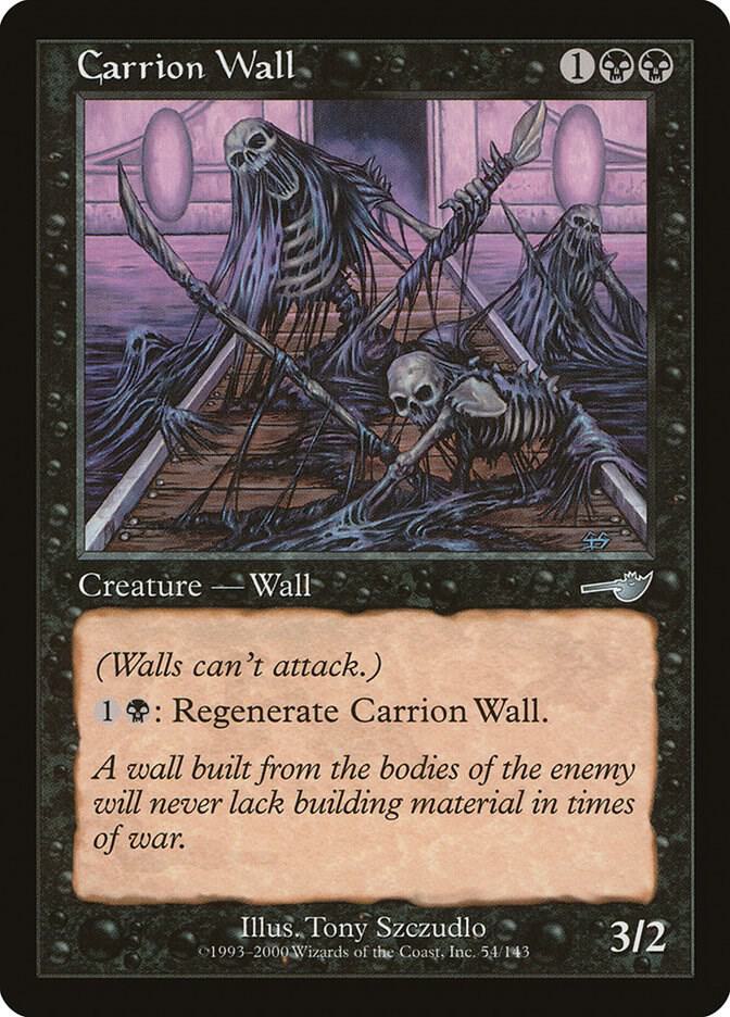 Carrion Wall 54/143 (Nemesis)  - Foil | Good Games Morley